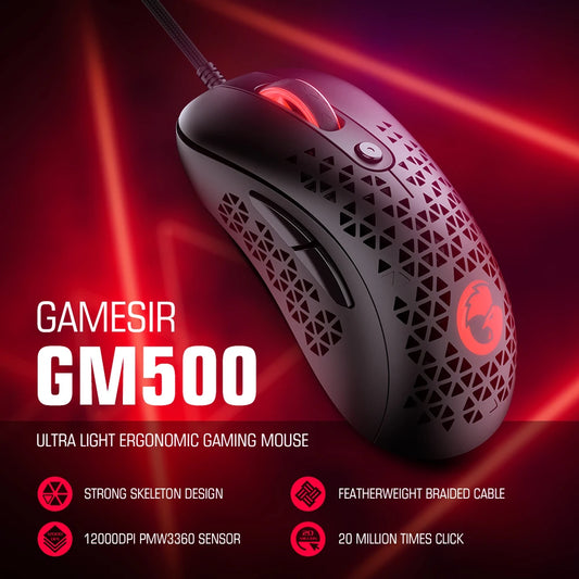 GameSir GM500 Wired Gaming Mouse - Default Title