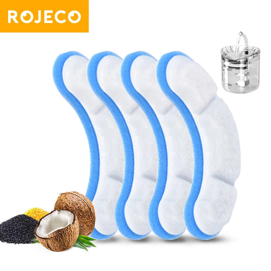 ROJECO Cat Water Fountain Replacement Filters - Blue