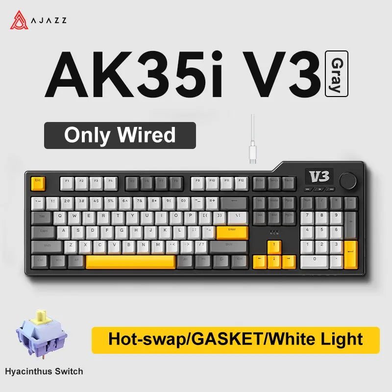 AJAZZ AK35I V3 Max Tri-Mode Wireless Gaming Keyboard image 17