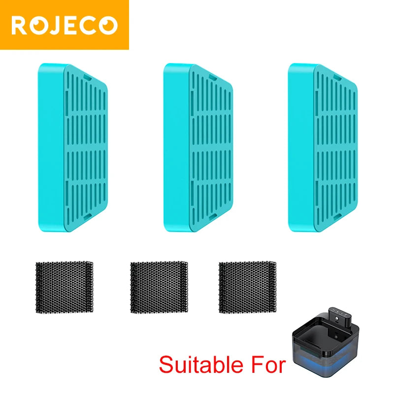 ROJECO 2.2L Wireless Cat Fountain Replacement Filter