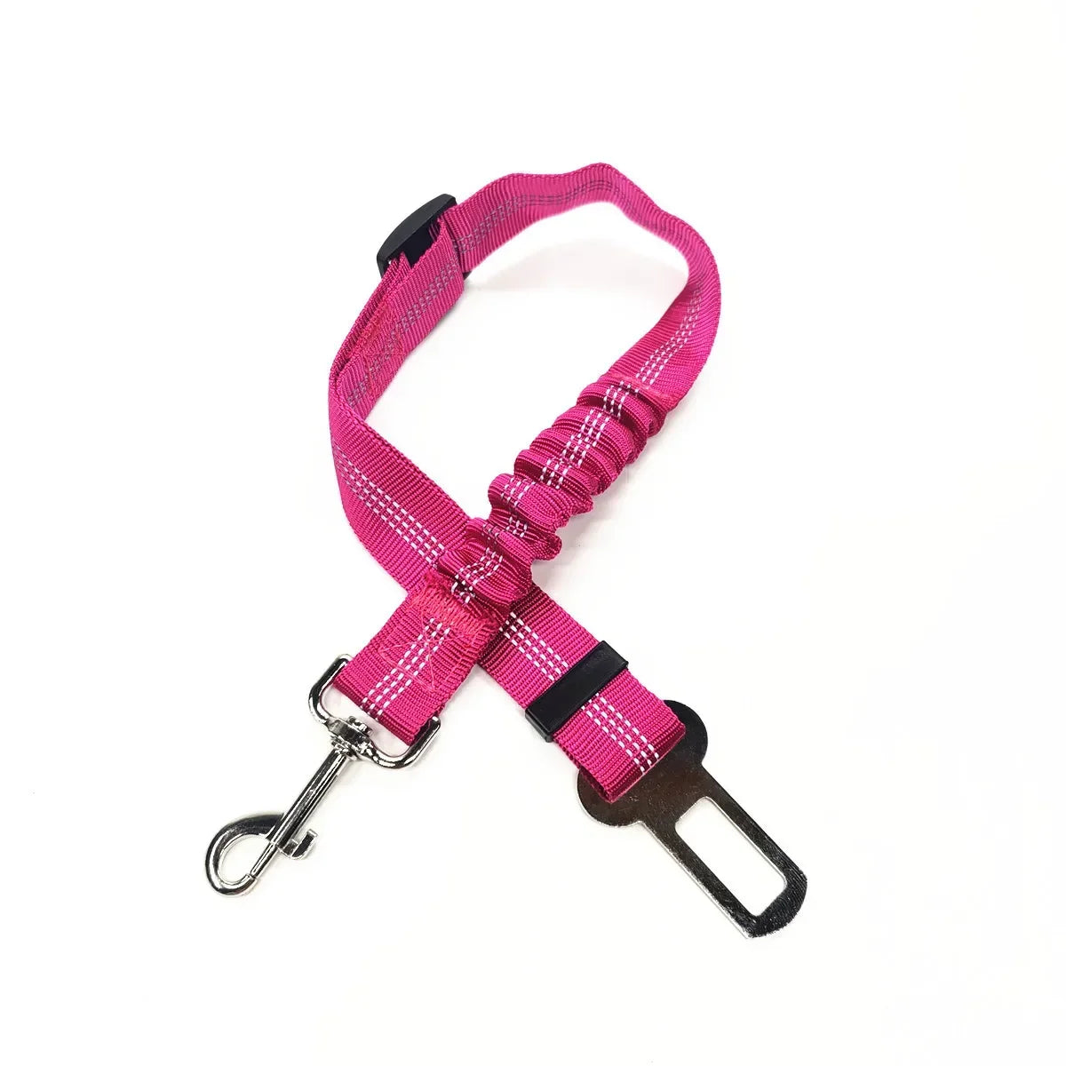 Adjustable Pet Car Seat Belt for Dogs & Cats - Purple
