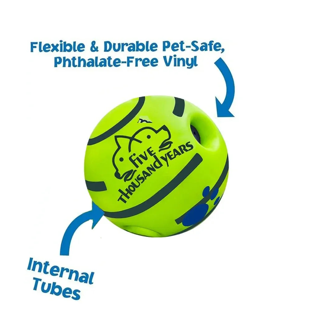 Interactive Giggle Ball Dog Toy for IQ Training image 5