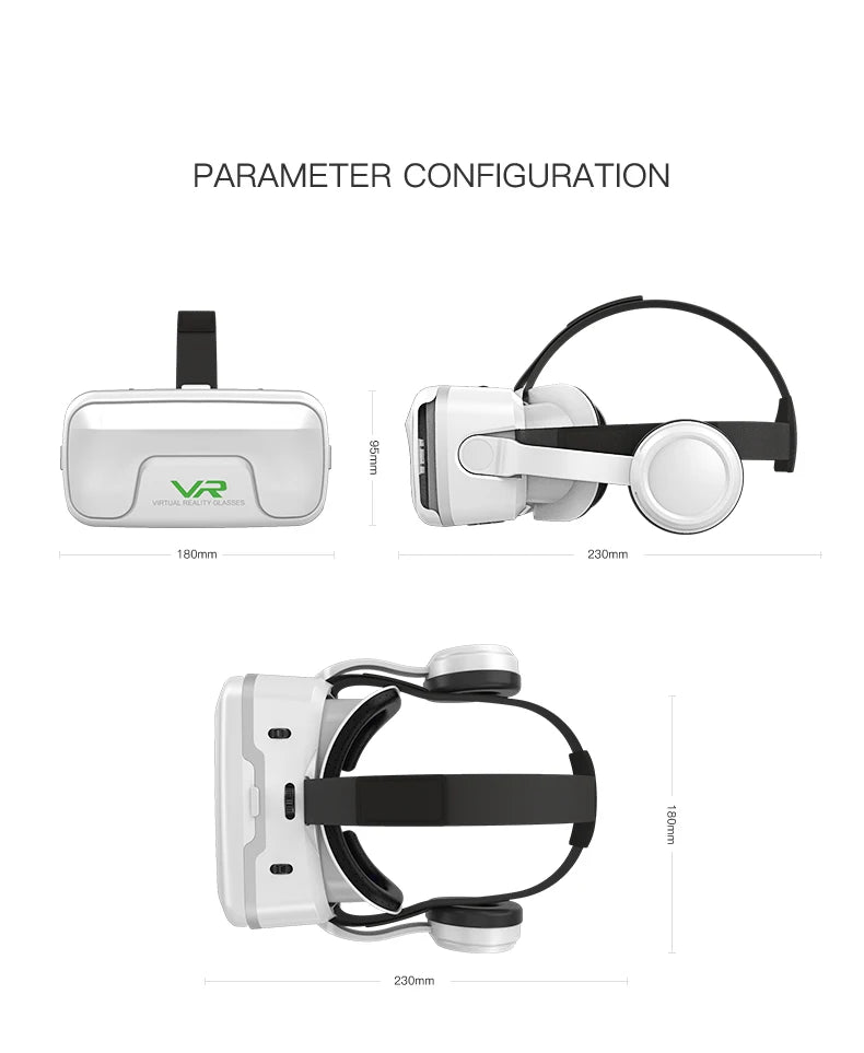 VR Virtual Reality Headset for Smartphones 3D image 83