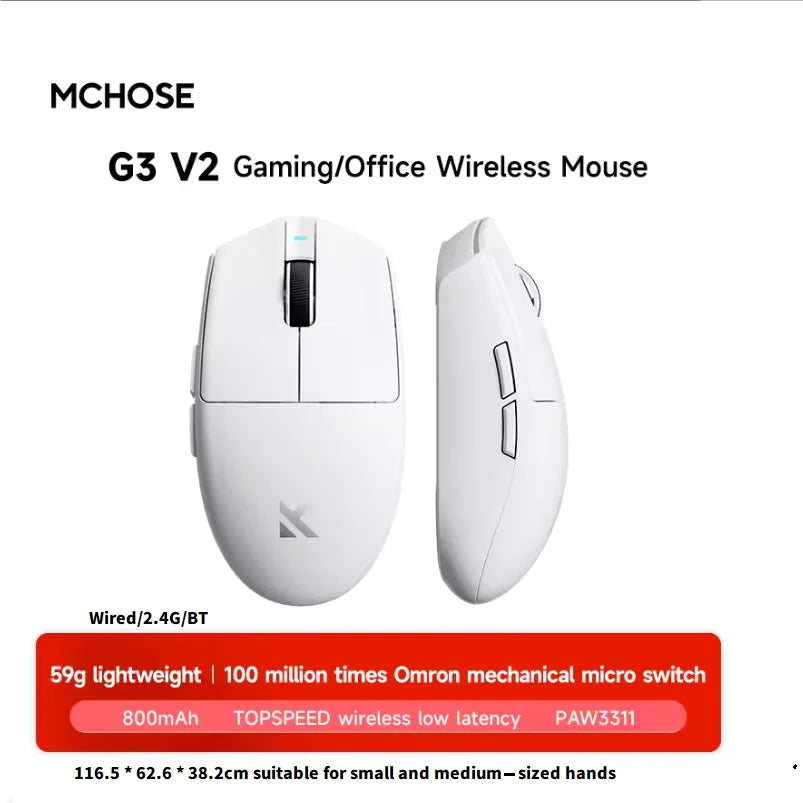 MCHOSE V9 Pro Wireless Gaming Headphones image 25