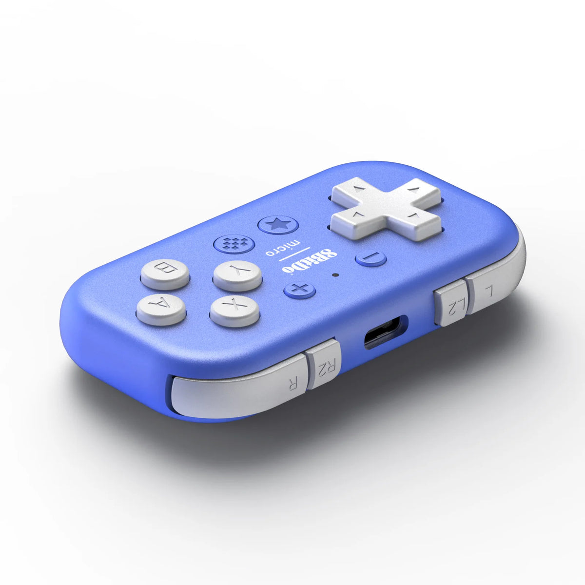 8BitDo Micro Bluetooth Mini Gamepad - Blue