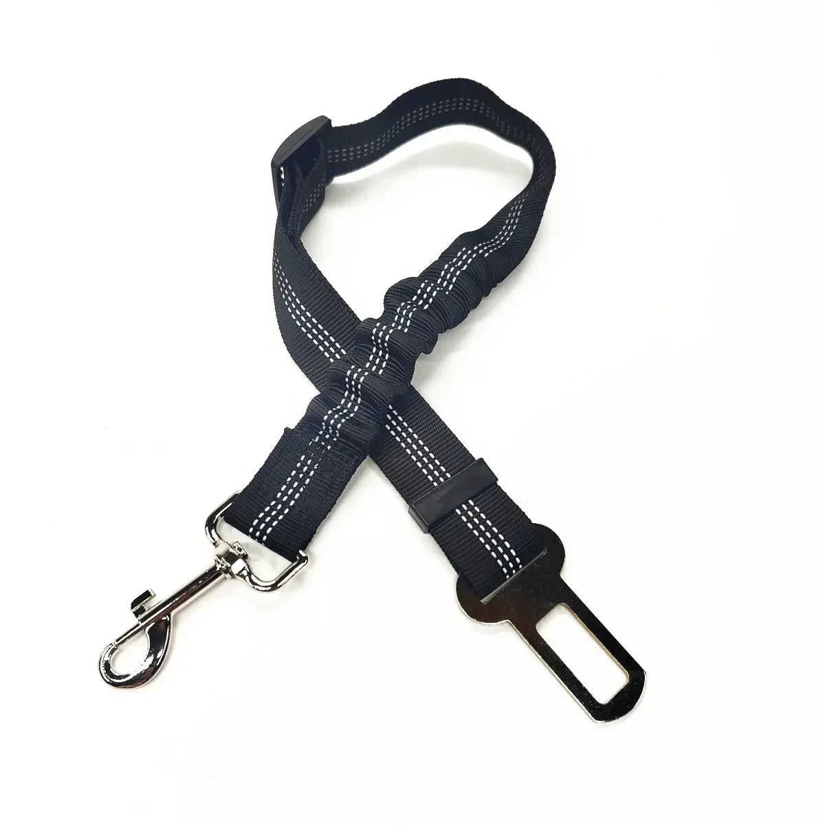 Adjustable Pet Car Seat Belt Safety Clip - Blue