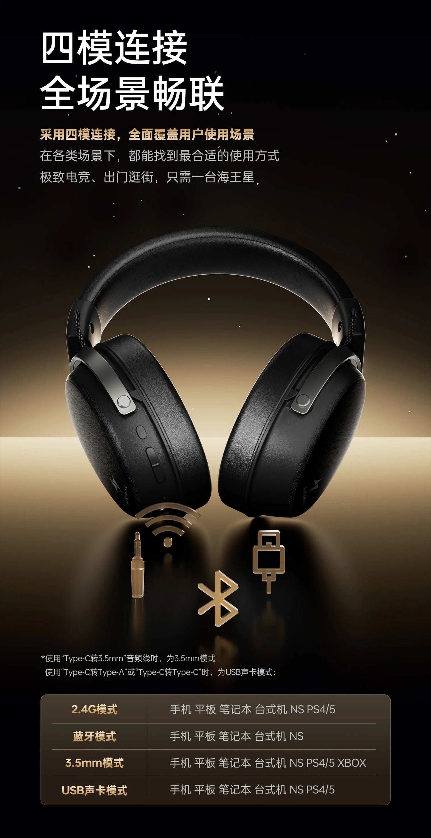 ATK Neptune N9 Quad-Mode Over-Ear Gaming Headset image 17