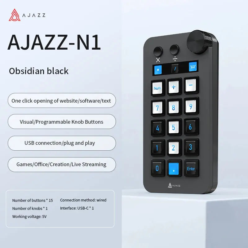 AJAZZ N1 Programmable Macro Keyboard image 7