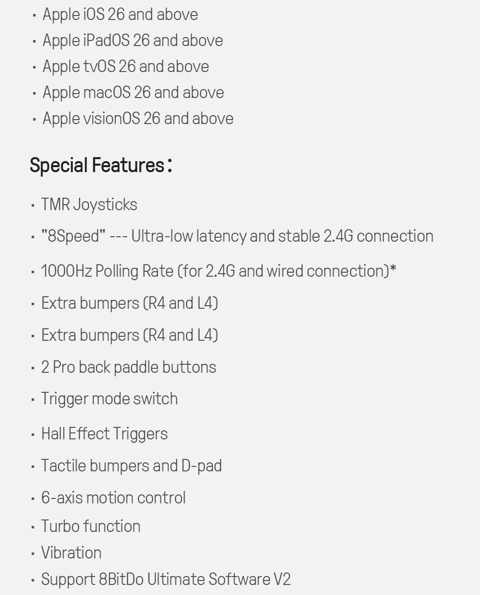 8BitDo Ultimate 2 Wireless Controller for PC & Android image 31