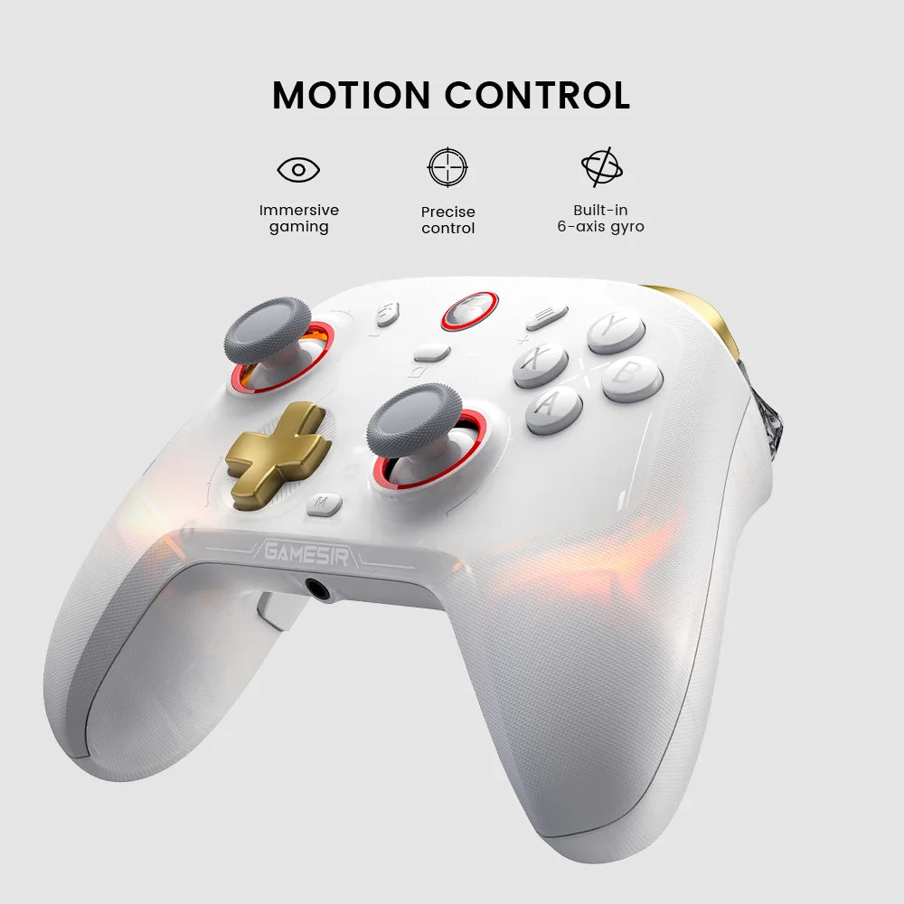 GameSir Cyclone 2 Wireless Controller for Nintendo Switch - White