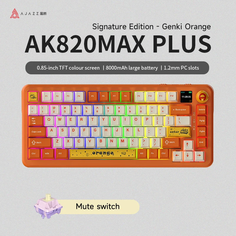 AJAZZ AK820 Max Tri-Mode Mechanical Gaming Keyboard image 23