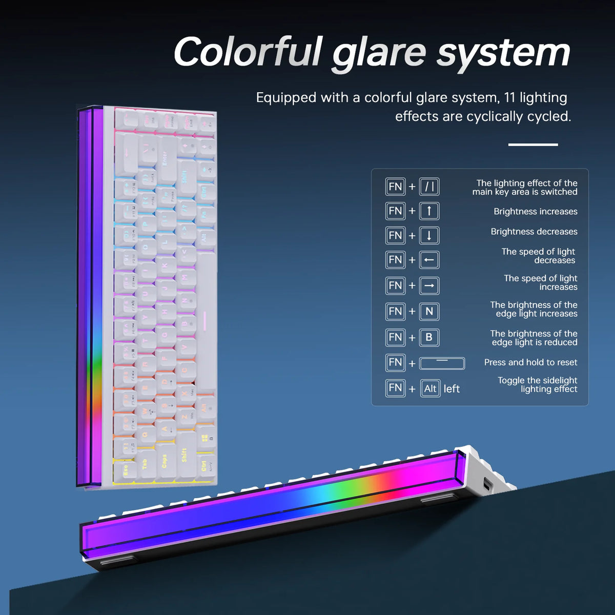 AJAZZ NACODEX NK68 RGB Mechanical Keyboard image 5
