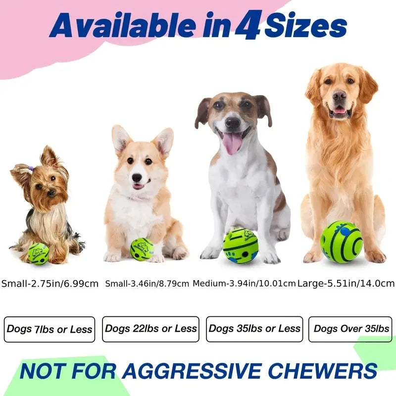 Interactive Giggle Ball Dog Toy for IQ Training image 3