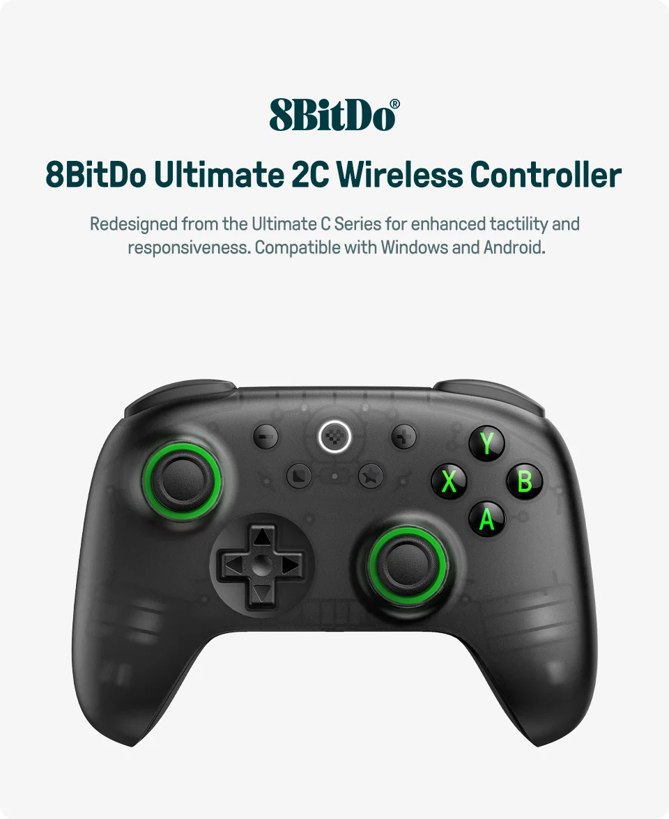 8BitDo Ultimate 2C Wireless Controller for PC