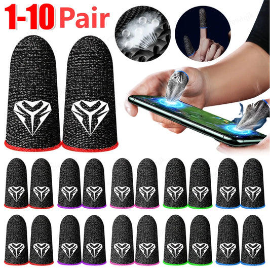 Ultra-Thin Gaming Finger Cots (Touchscreen Sleeves)