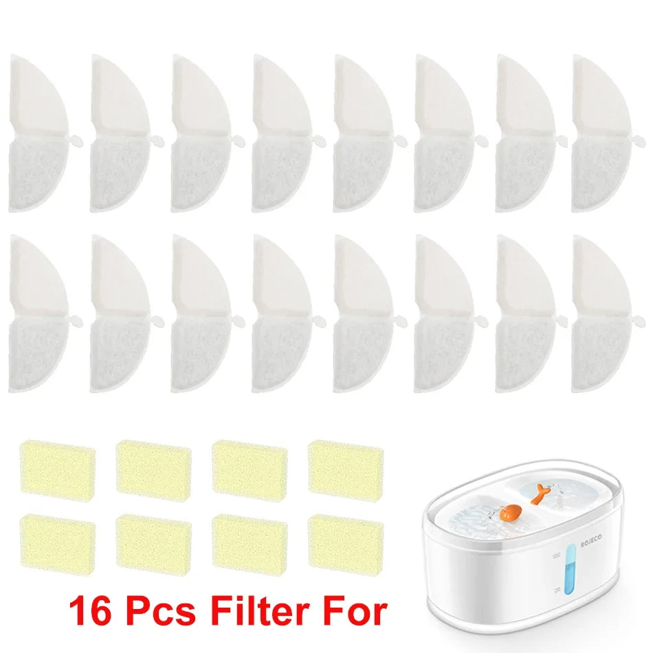 ROJECO Double Cat Fountain Replacement Filter image 14