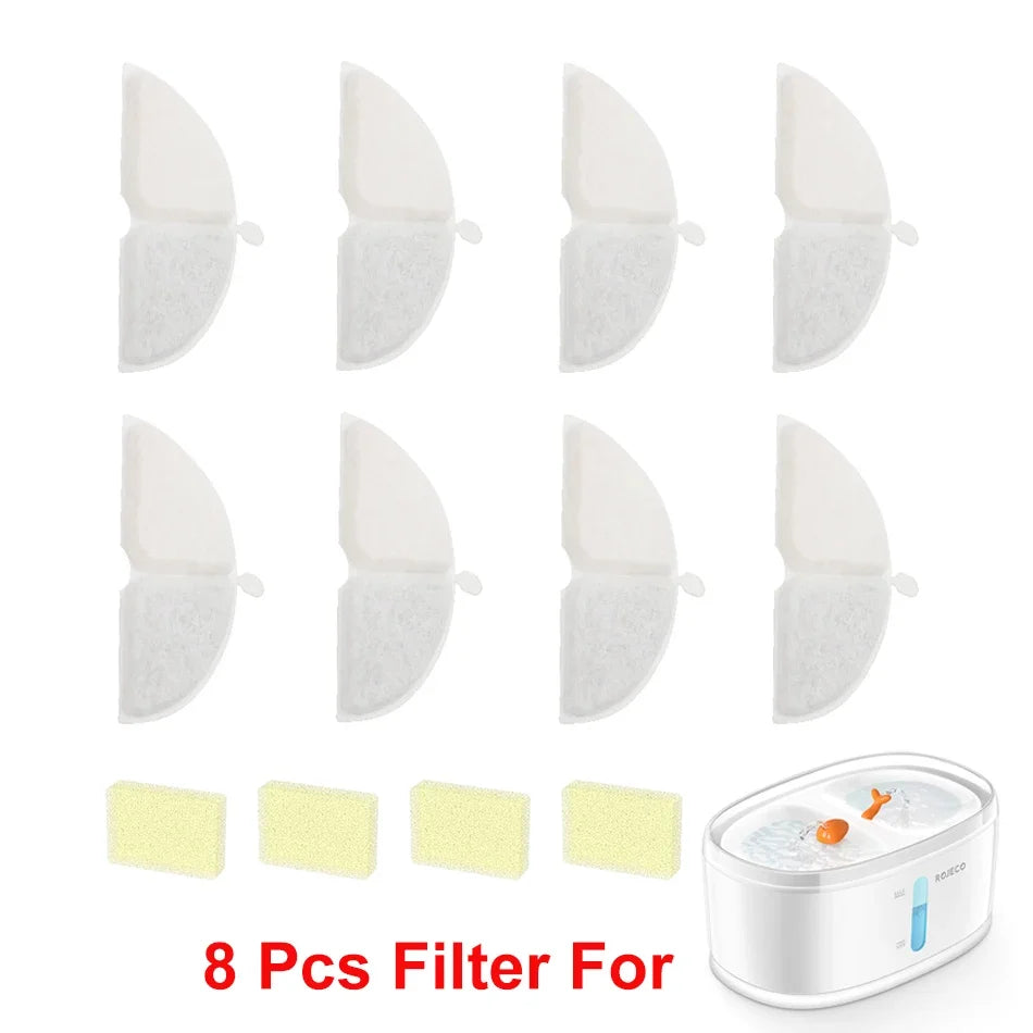ROJECO Double Cat Fountain Replacement Filter image 13