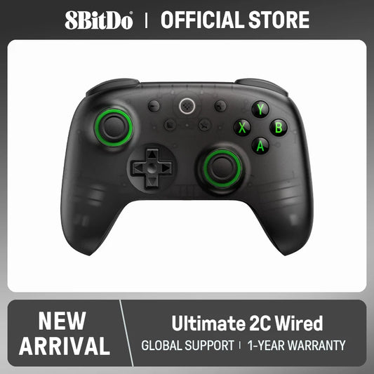 8BitDo Ultimate 2C Wireless Controller for PC - Black