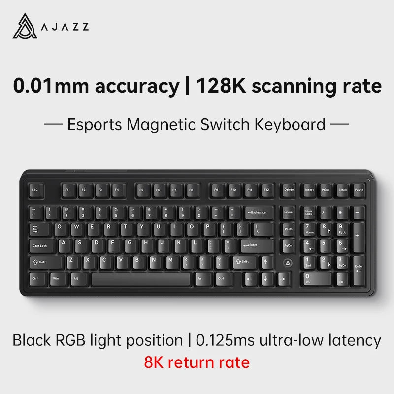 AJAZZ AK980 Max Magnetic Mechanical Gaming Keyboard image 11