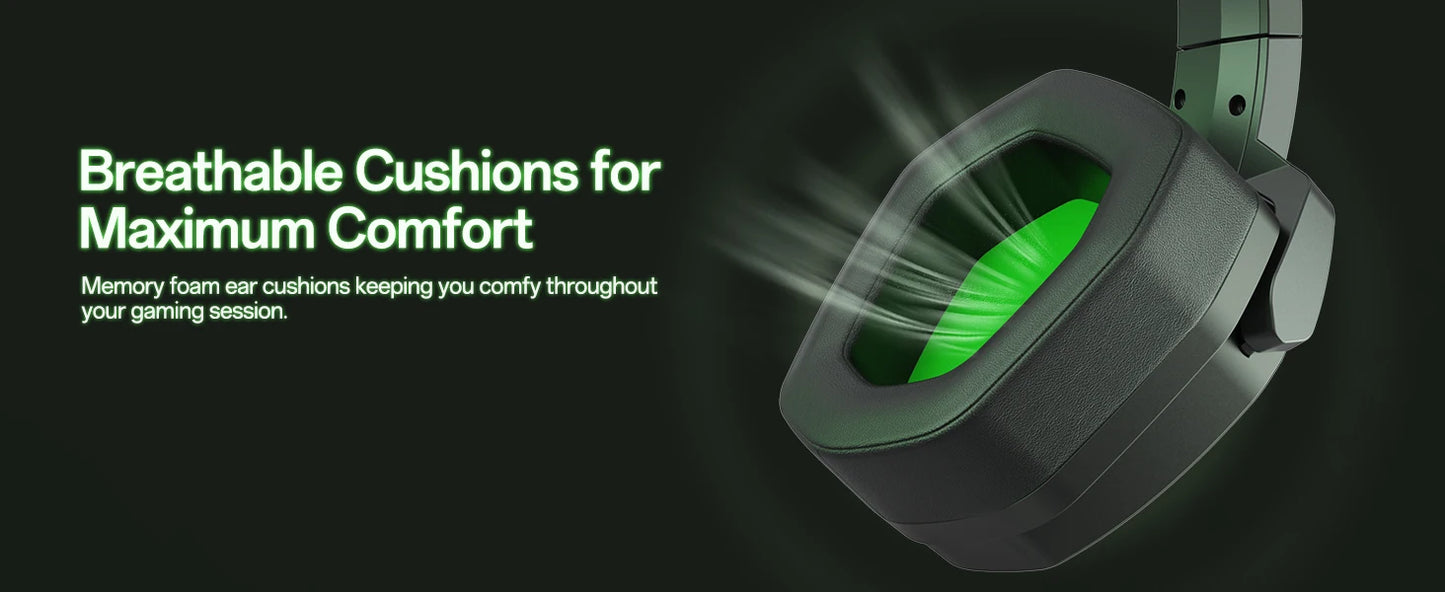 NUBWO N16 Hi-Fi Gaming Headset with Noise-Canceling Mic image 16