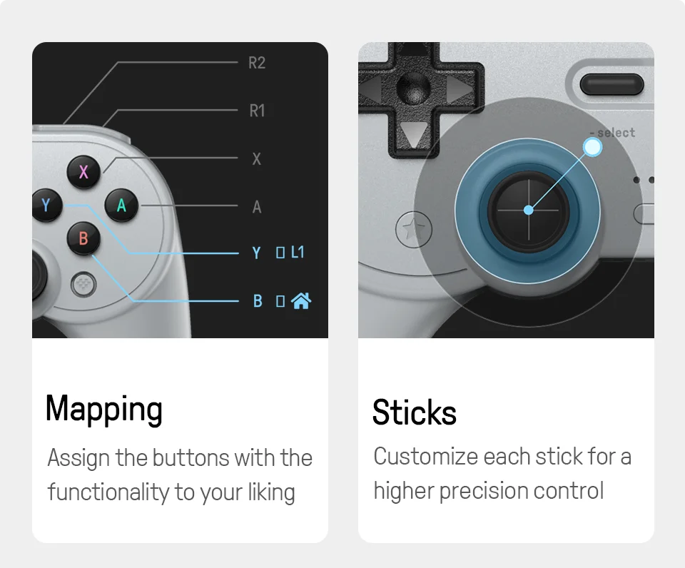 8BitDo Pro 2 Bluetooth Hall Effect Gamepad image 11