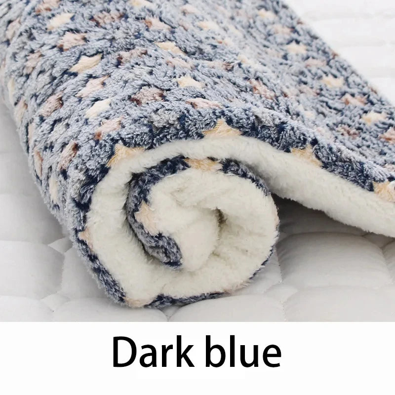 Flannel Pet Sleeping Mat Dog Bed Cat Litter Puppy Bed Dog Sofa image 9