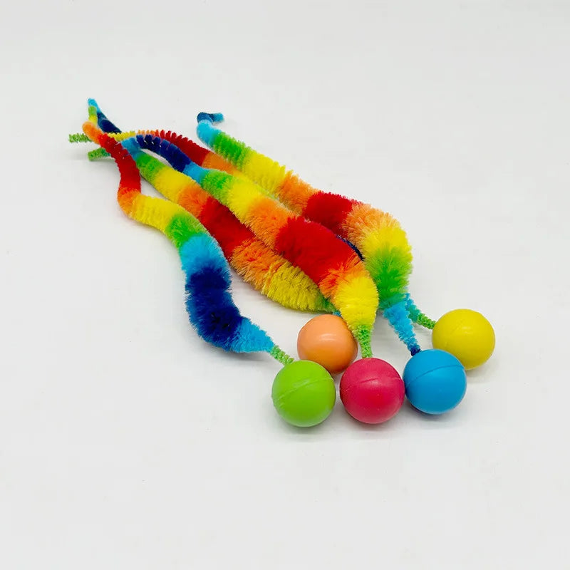 Interactive Colorful Bouncing Ball Cat Toy image 9