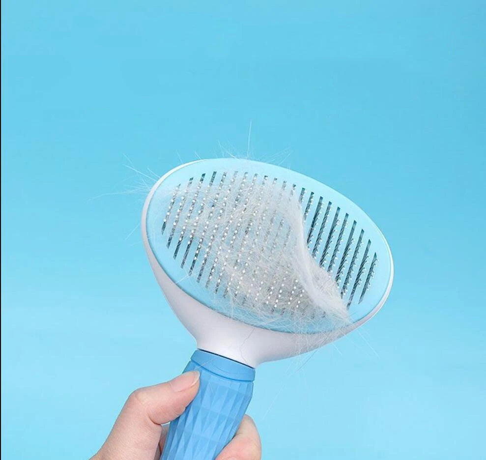 Pet Grooming Brush & Comb for Dogs & Cats