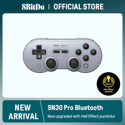 8BitDo SN30 Pro Bluetooth Hall Effect Gamepad