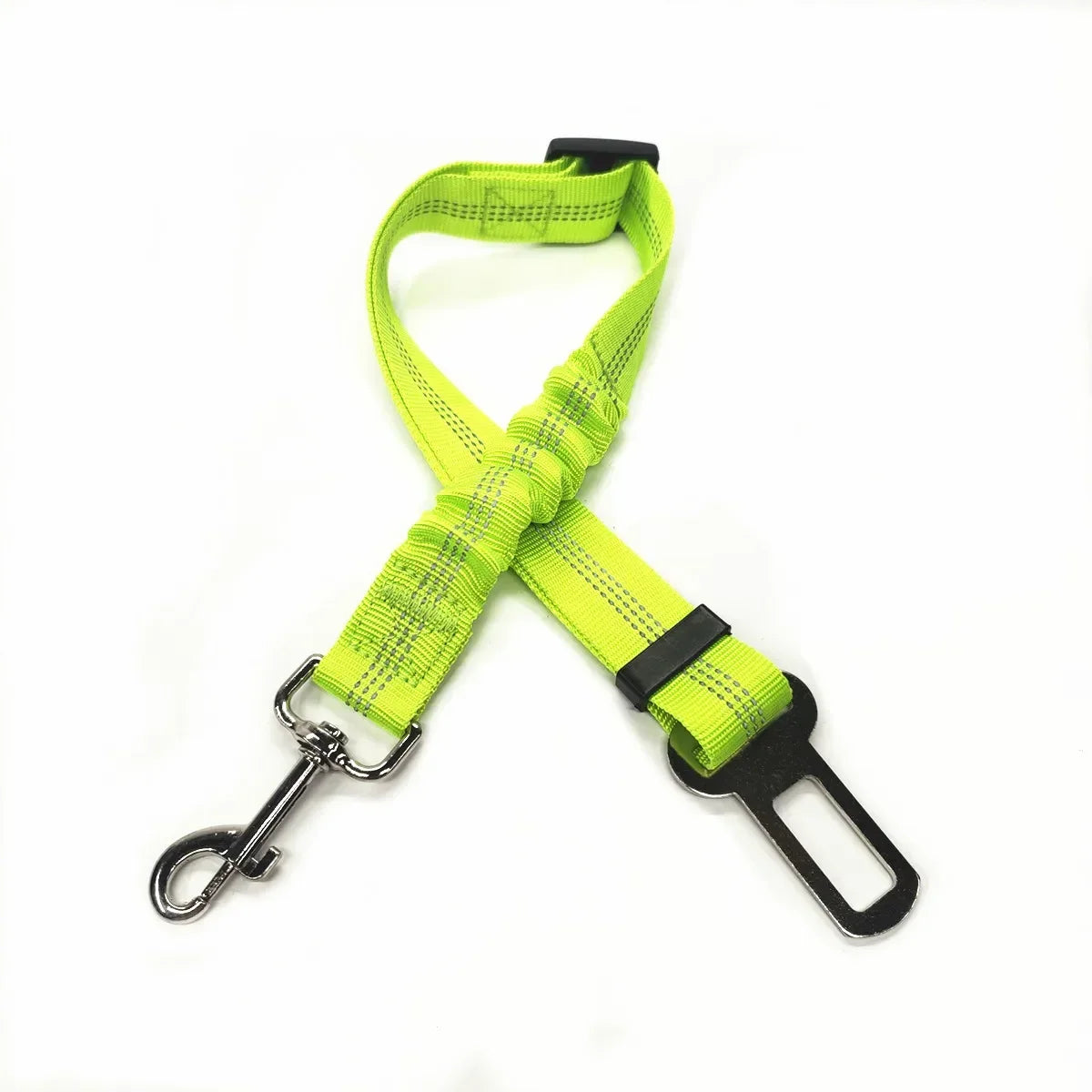 Adjustable Pet Car Seat Belt for Dogs & Cats - Red
