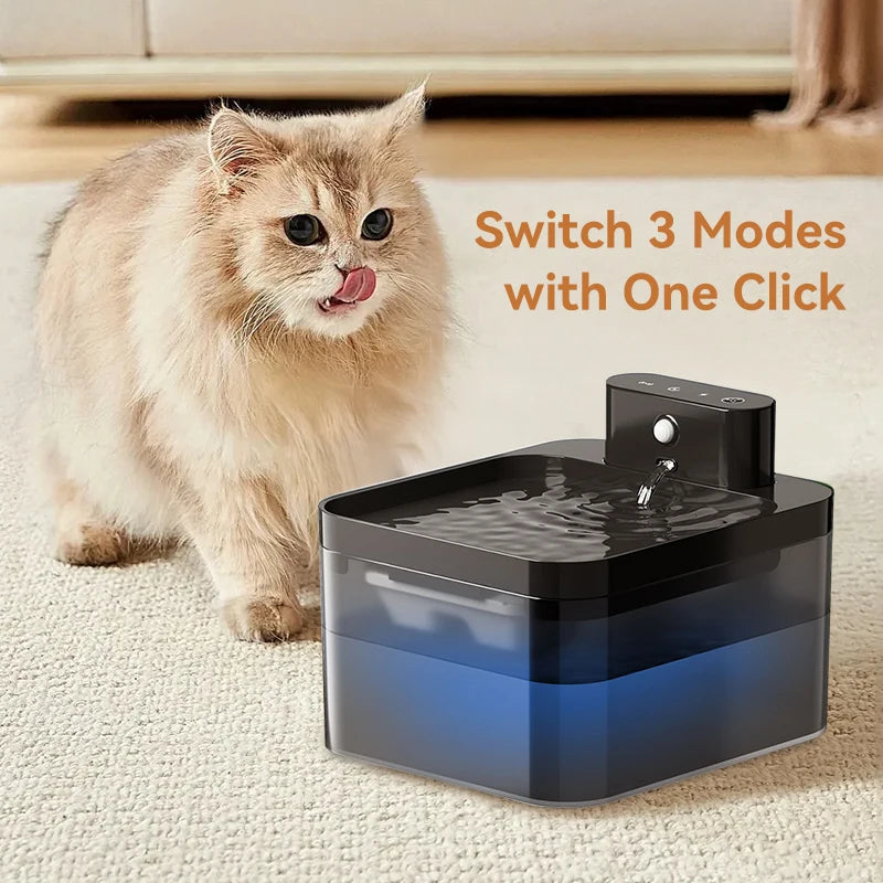 ROJECO Wireless Automatic Cat Water Fountain image 3