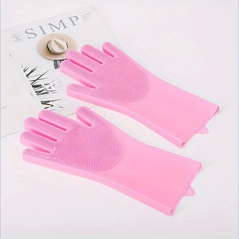 Pet Grooming Bath Gloves for Dogs & Cats image 6