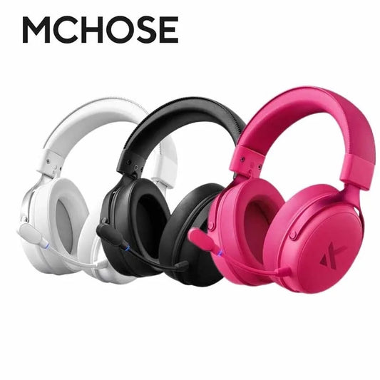 MCHOSE V9 Pro Tri-Mode Gaming Headset with Microphone