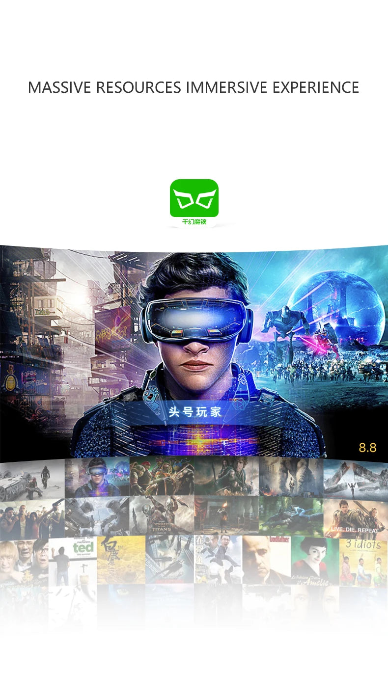 VR Virtual Reality Headset for Smartphones 3D image 77