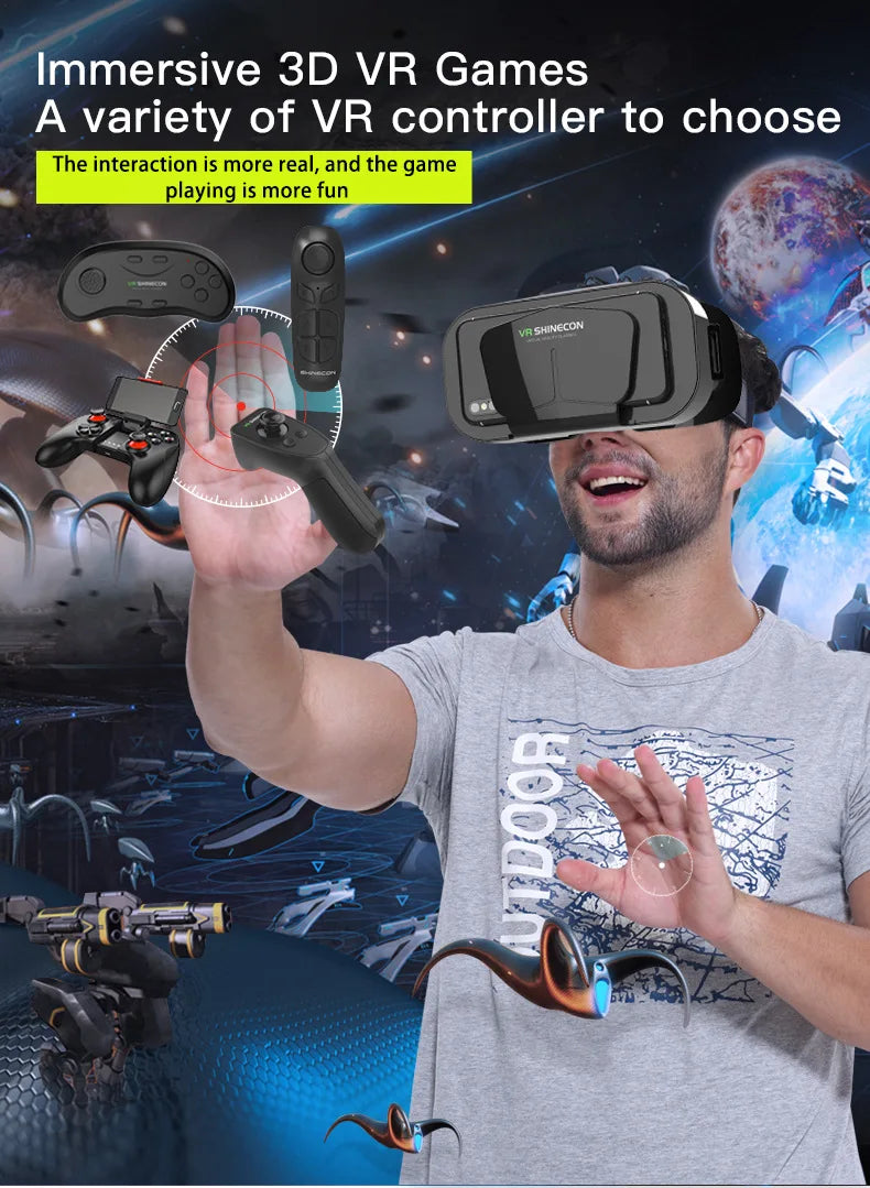 VR Virtual Reality Headset for Smartphones 3D image 56