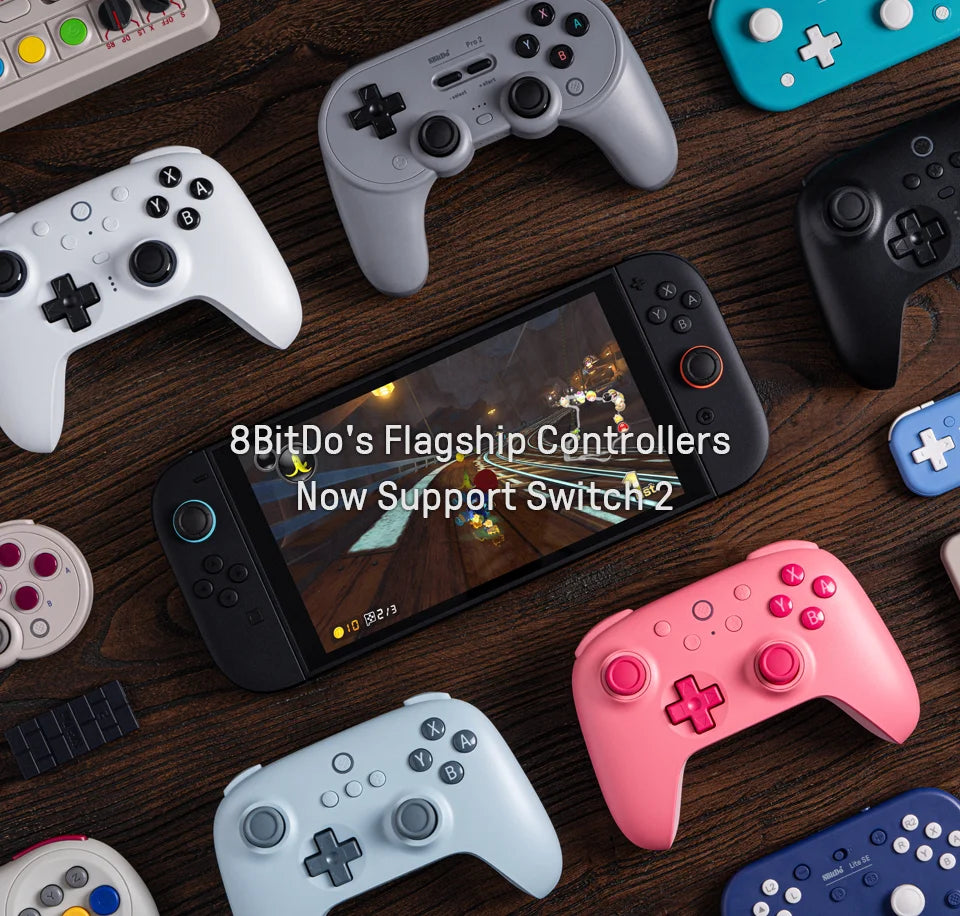 8BitDo Ultimate 2 TMR Controller for Switch & PC image 7