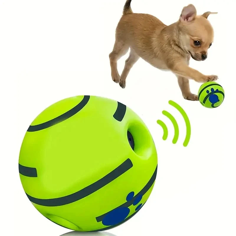 Interactive Giggle Ball Dog Toy for IQ Training