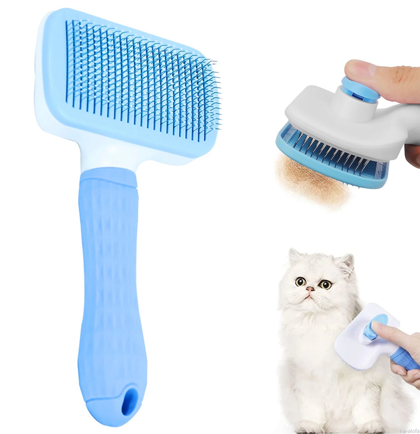 Dog & Cat Hair Remover Grooming Brush Comb