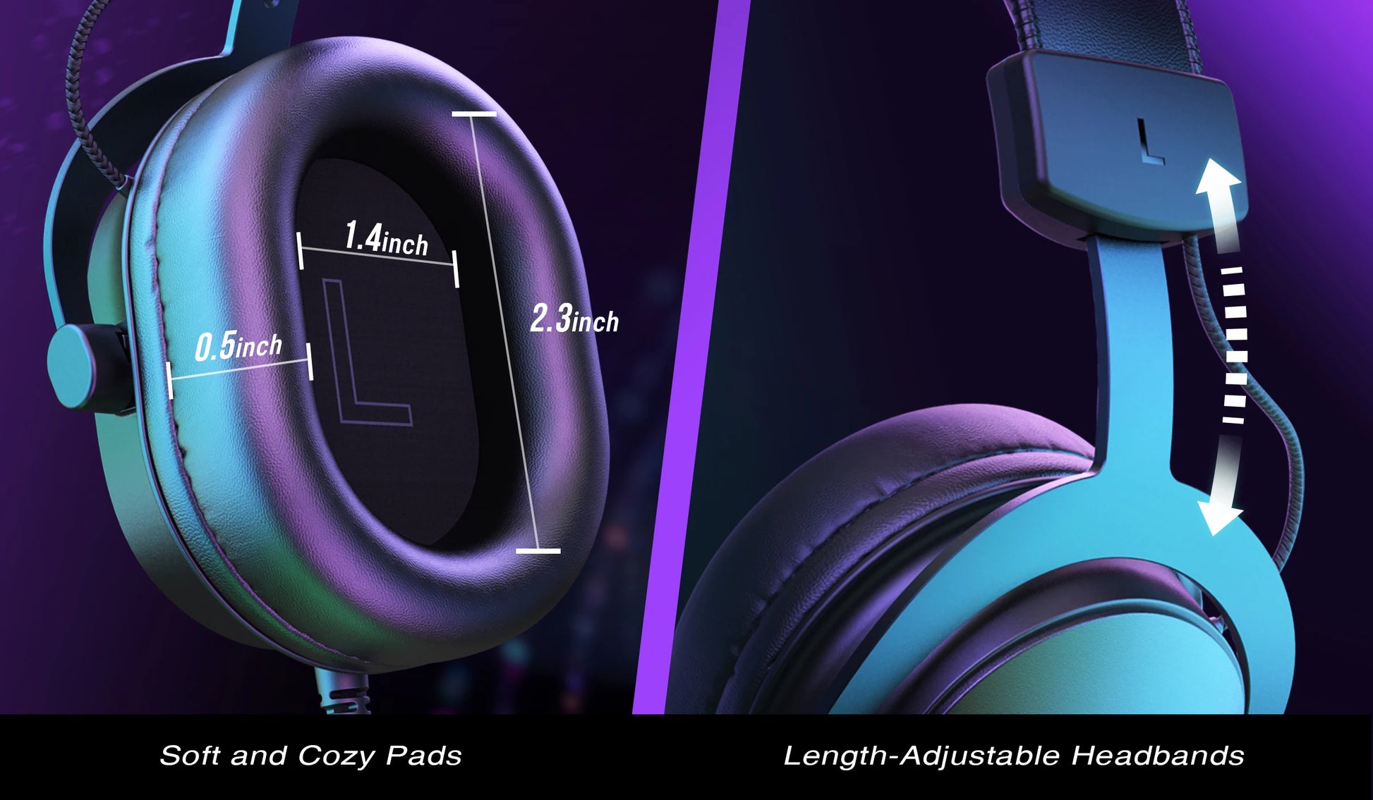 FIFINE Headset,3.5 mm jack & USB Headphone with 7.1 Surround image 12