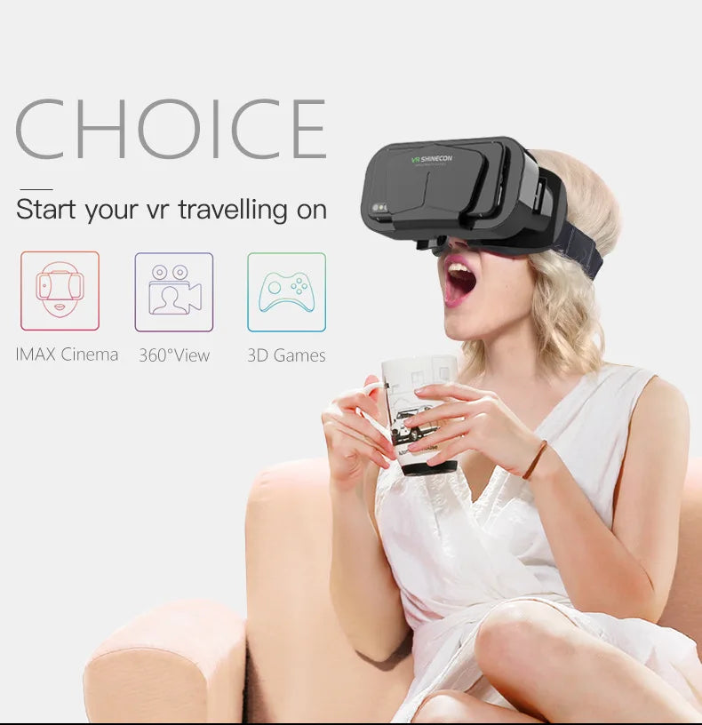 VR Virtual Reality Headset for Smartphones 3D image 54