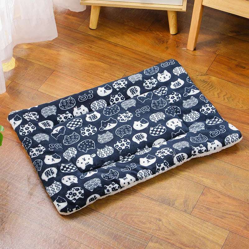 Flannel Pet Sleeping Mat Dog Bed Cat Litter Puppy Bed Dog Sofa image 10