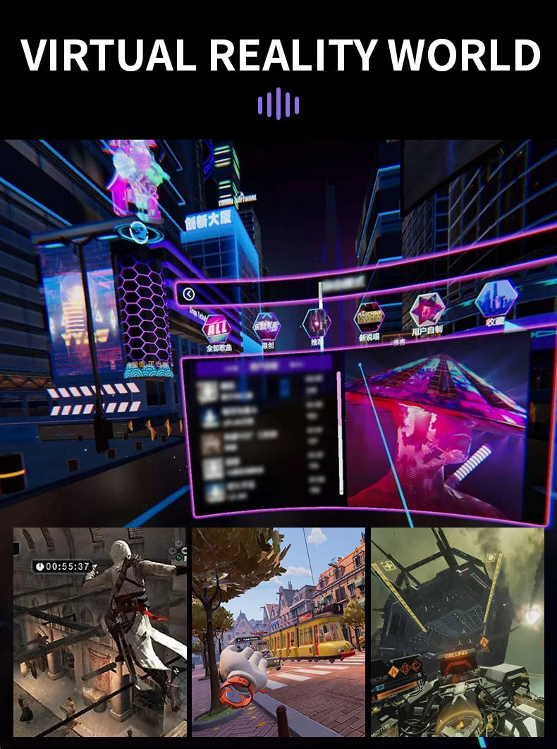 VR Virtual Reality Headset for Smartphones 3D image 8