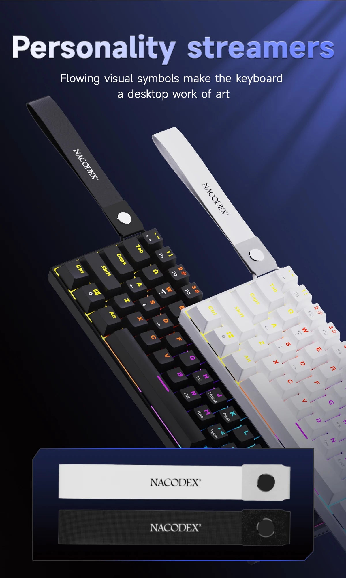 AJAZZ NK61 60% RGB Wired Mechanical Gaming Keyboard image 12