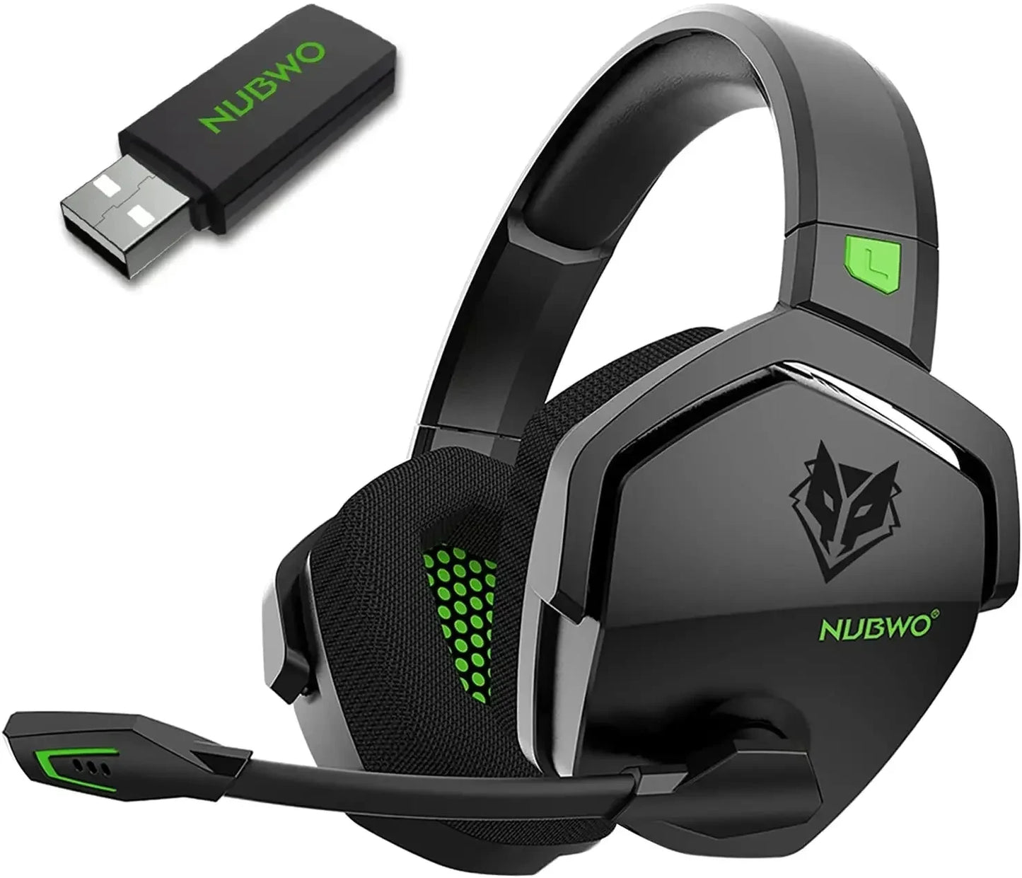 NUBWO G06 Dual Wireless Gaming Headset with Microphone (2.4GHz) image 18