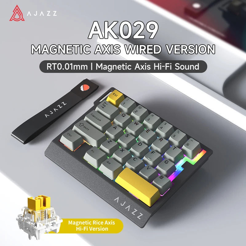 AJAZZ AK029 One-Handed Magnetic Gaming Keyboard image 10