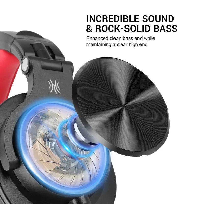 OneOdio Wired Over-Ear Studio Headphones with Mic image 3