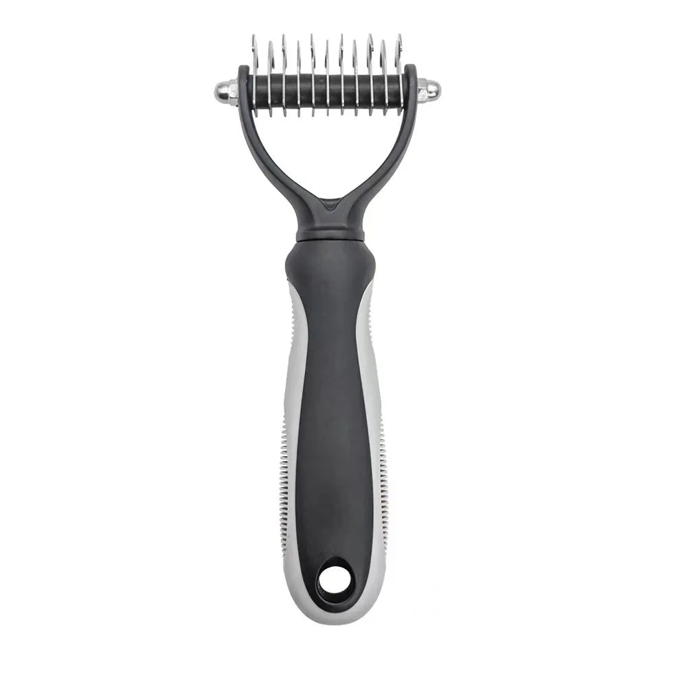 Professional Pet Deshedding Brush for Dogs & Cats - Right Hand