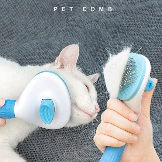Pet Grooming Brush & Comb for Dogs & Cats