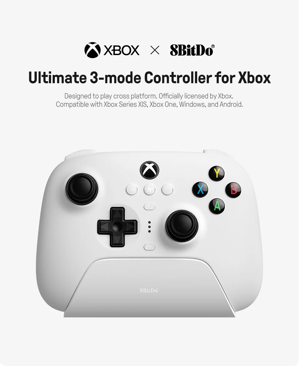 8BitDo Ultimate 3-Mode Xbox Hall Effect Controller image 7