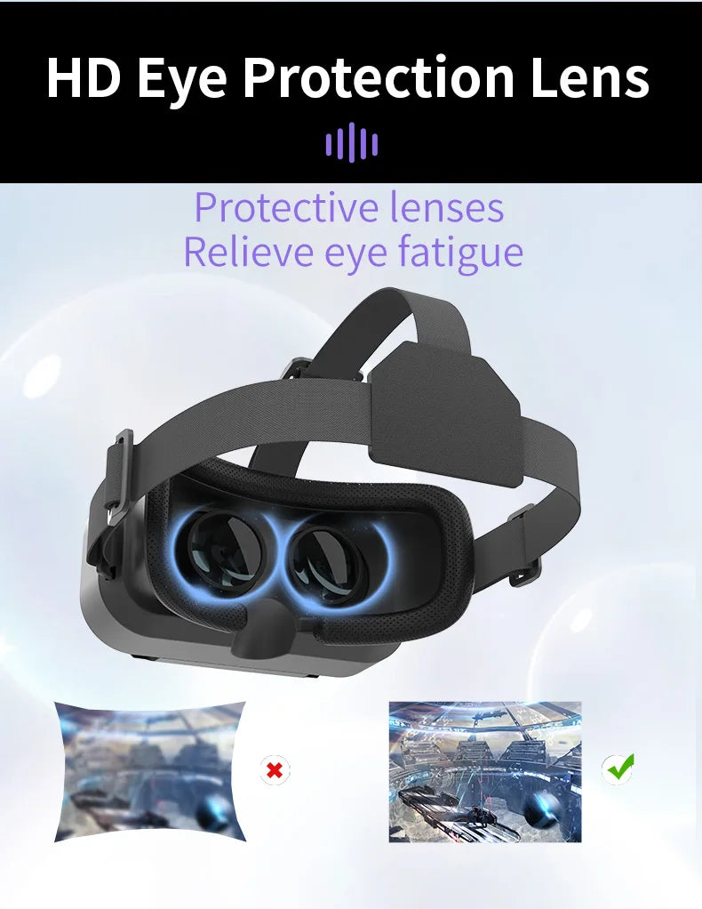 VR Virtual Reality Headset for Smartphones 3D image 12